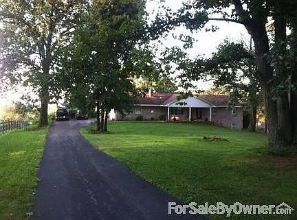 View from end of main driveway.