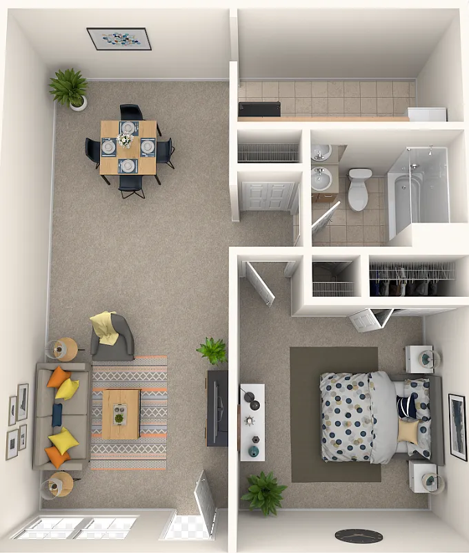 Floor plan The Sussex