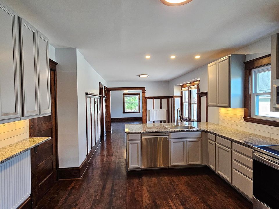 Full view of apartment from back entrance door.