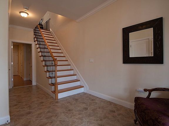 Beautiful tiled entry foyer.