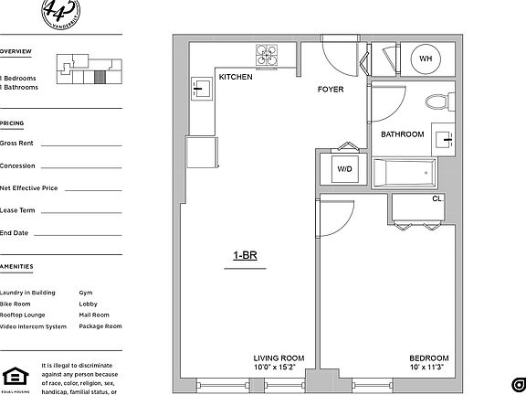 2nd image of 445 Vanderbilt Ave APT 208