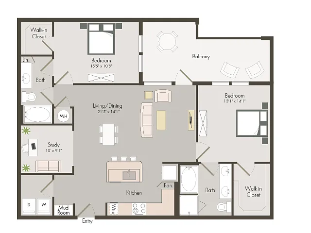 Floor plan B6