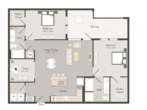 Floor plan B6