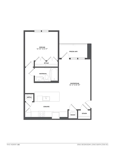 Floor plan A6