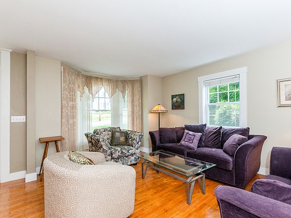 Living Room with Bay Window