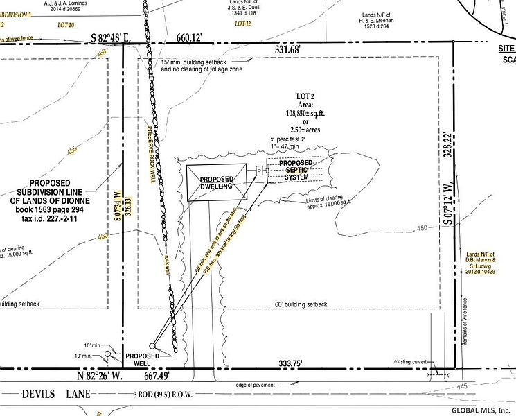 2nd image of lot 2 DEVILS Lane