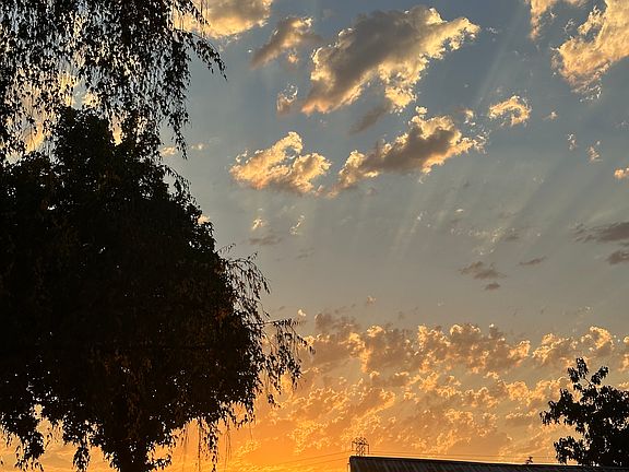 Sunset From Veranda, Summer