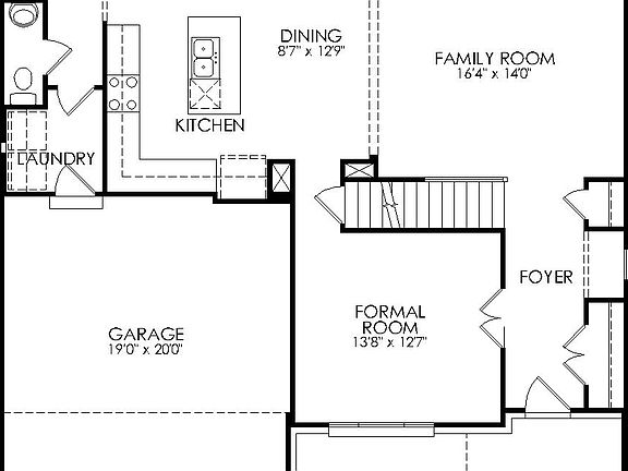 floor plan main level
