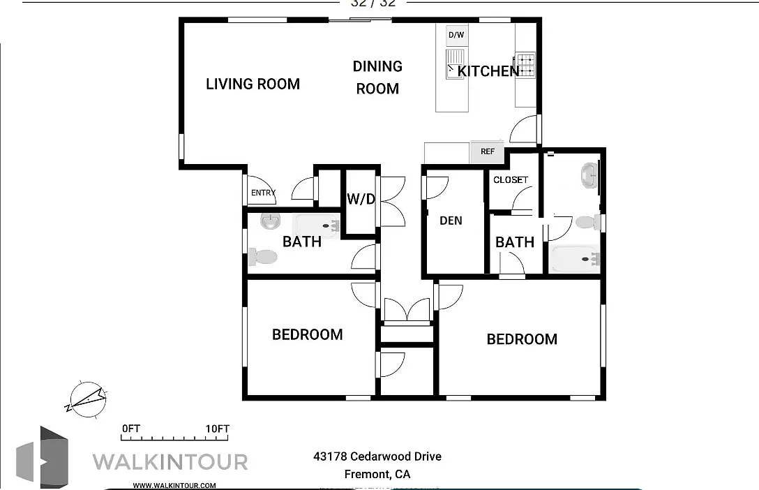 3 bed, 1185 sqft, $3,800 — Photo 3