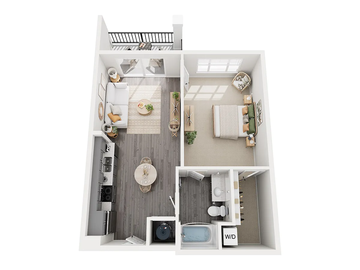 Floor plan 1B1