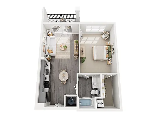 Floor plan 1B1