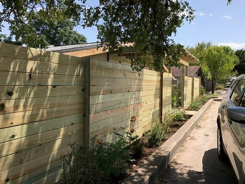 New Front Fence