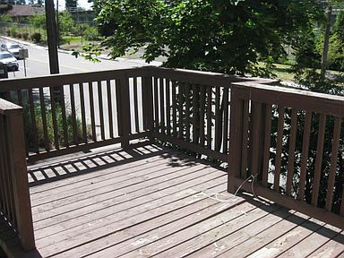 back deck off of kitchen