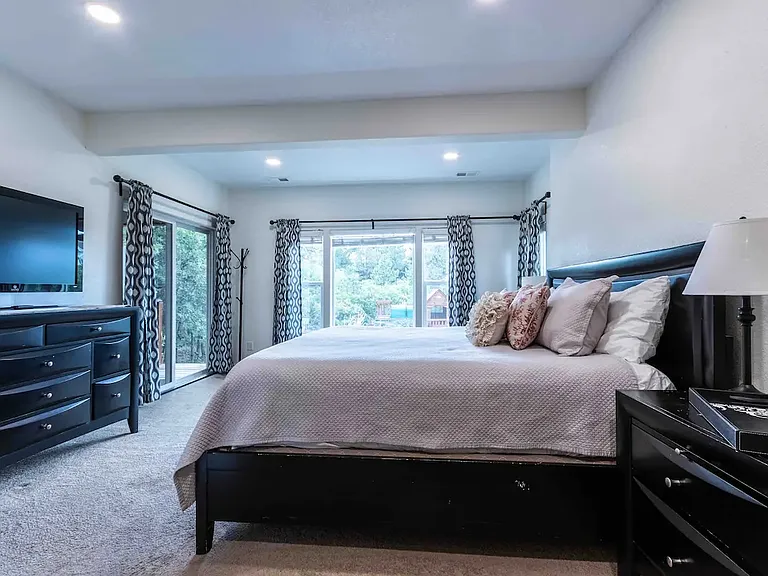 Basement bedroom