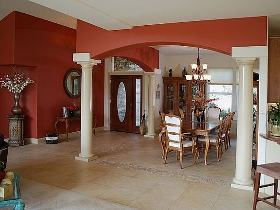 Formal dining room and entry