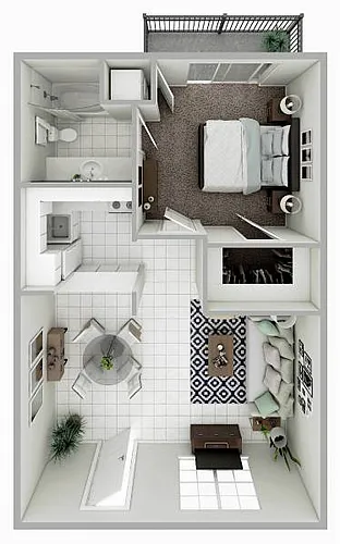 Floor plan A1