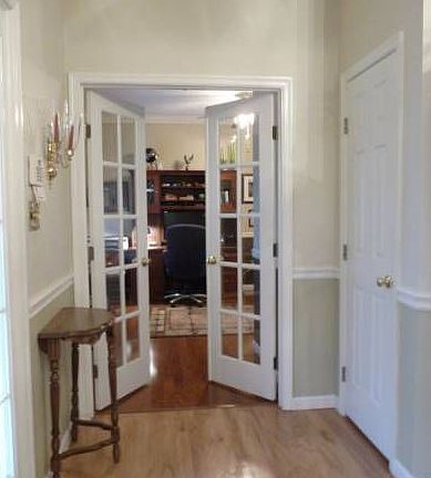 French Doors to Den or BR
