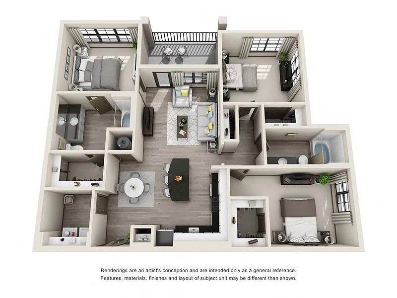 Floor plan Brushy Creek