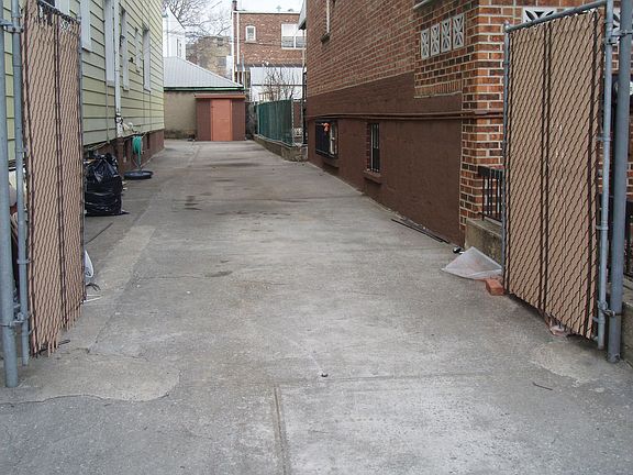 large private driveway