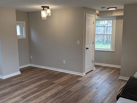 Open Concept Living/Dining/Kitchen area