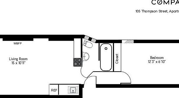2nd image of 105 Thompson St APT 12