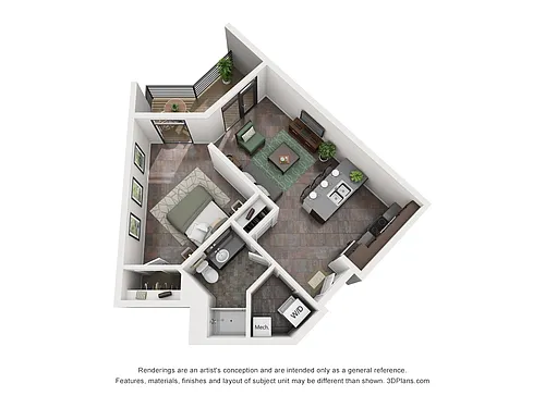 Floor plan SA