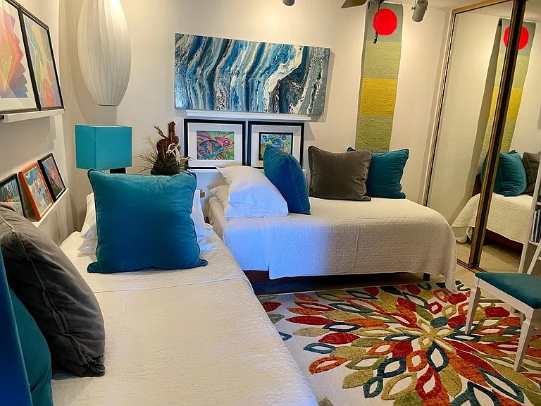 Second bedroom for guests, children, or workout room