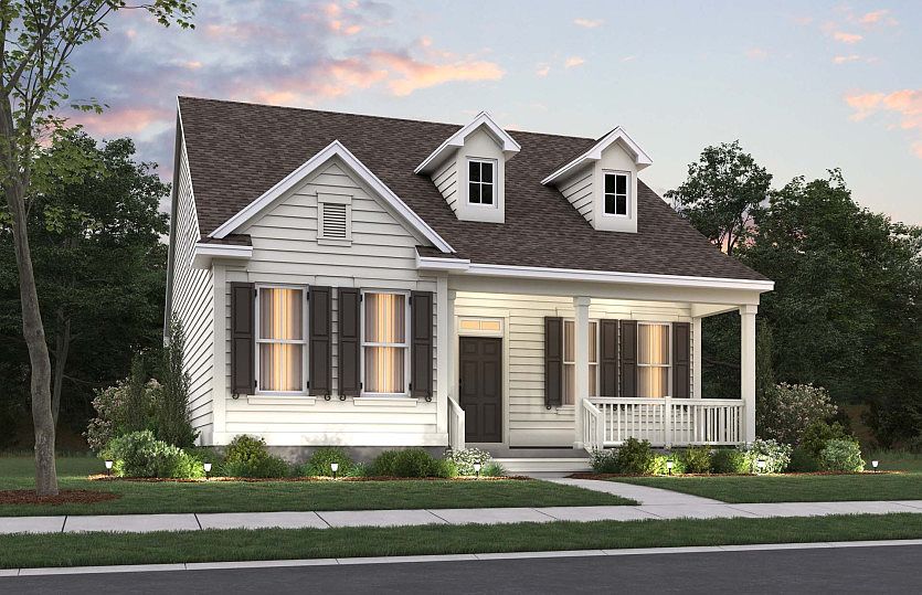 Belleview Exterior 1 with a covered front porch - Representation