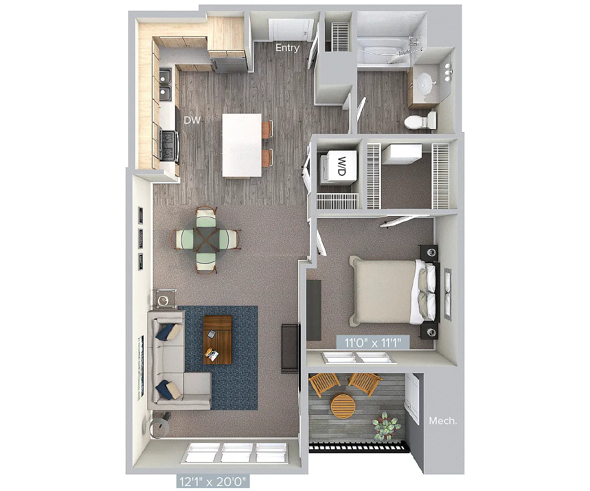 Floor plan AM10-709-743SF