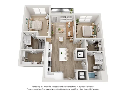 Floor plan B2
