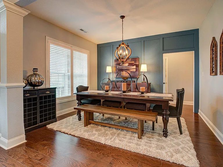 Formal dining room.