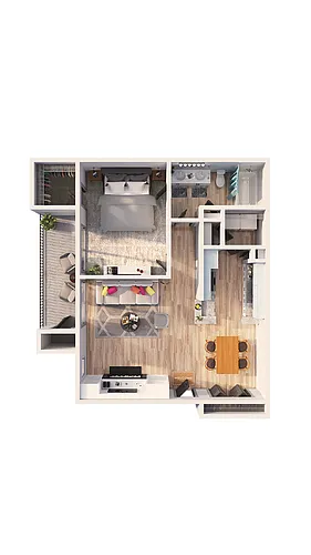 Floor plan A1A