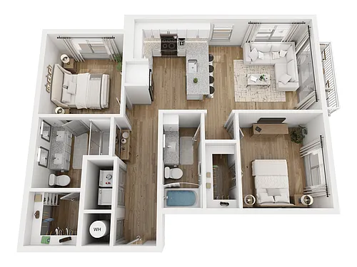 Floor plan B6