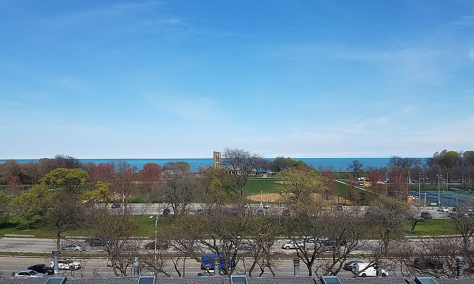 View of Lake Michigan & Park