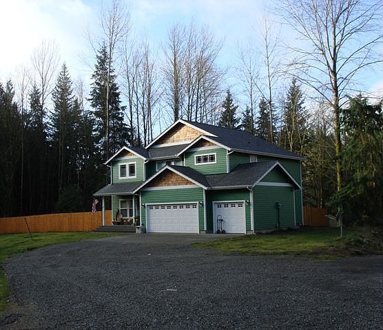 View from driveway