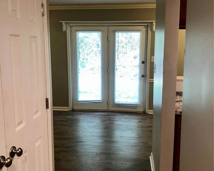 Hallway and Back Door