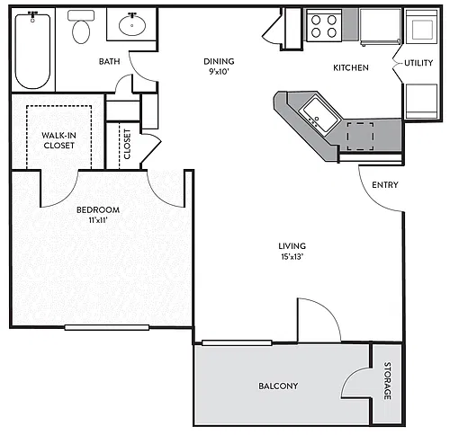 Floor plan A1-Modern