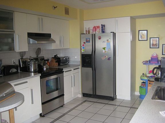 updated kitchen with staninless steel appliances