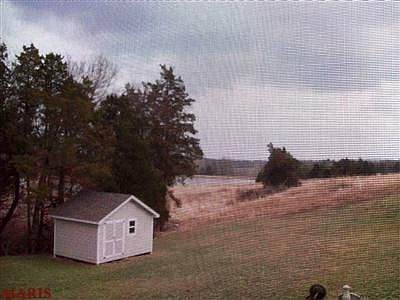 Back yard with lake view