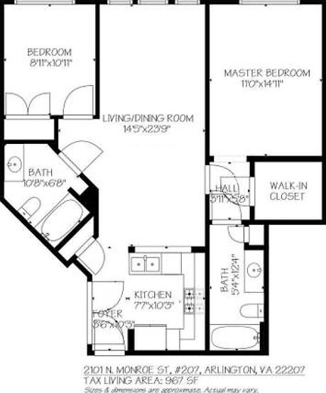 2nd image of 2101 N Monroe St APT 207