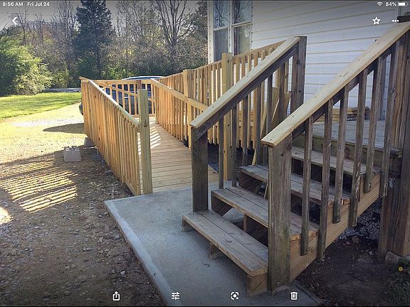 New senior ramp, new back st