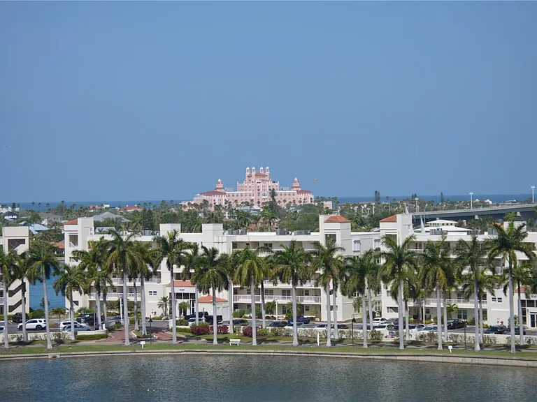 Views of the Don Cesar Hotel from spacious balcony