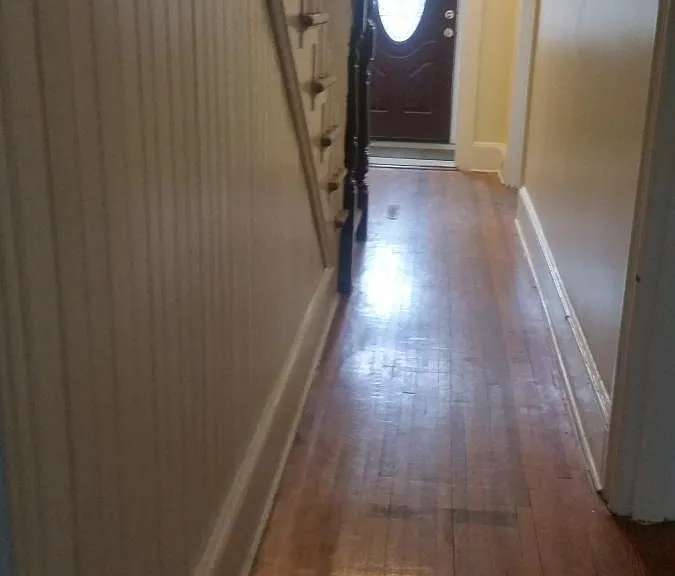 1st floor hallway - Front and Back entrances