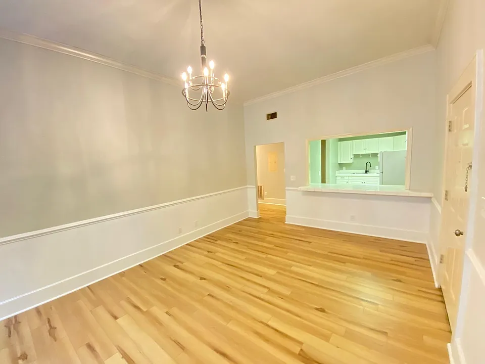 Open Living Room and Kitchen