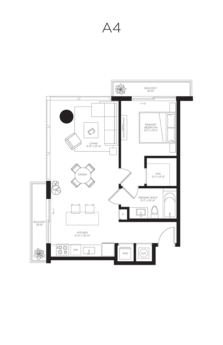 Floor plan A4