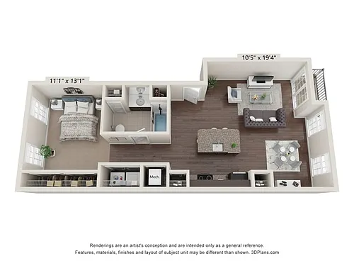 Floor plan Greystone I