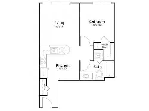 Floor plan 1F1