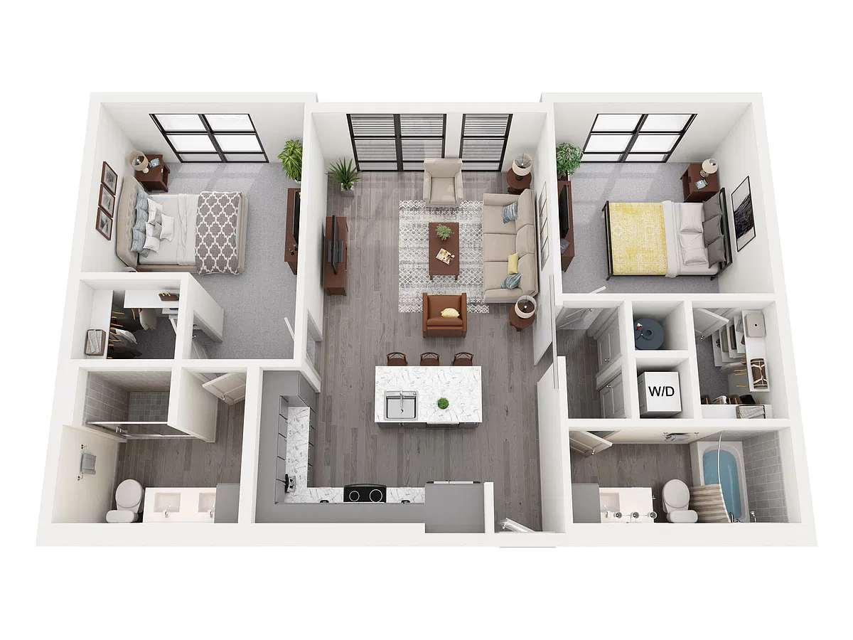 Floor plan B1
