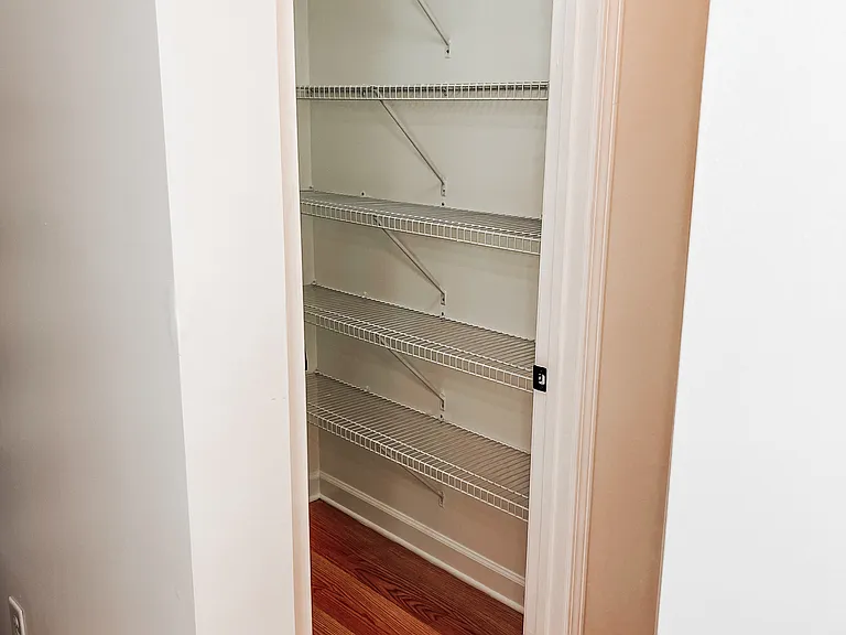 Second walk-in closet providing additional storage