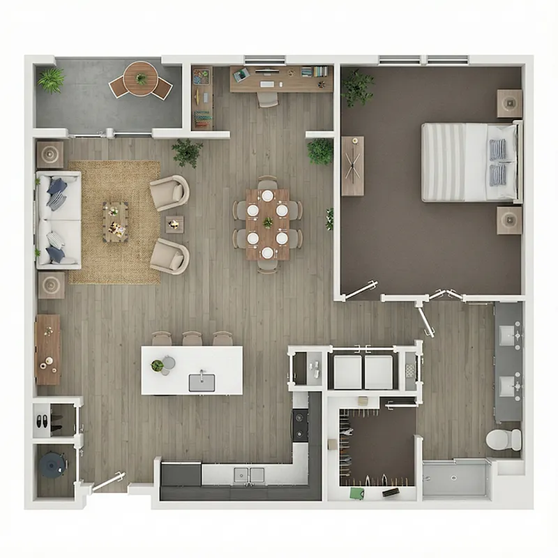 Floor plan The Willow Grand